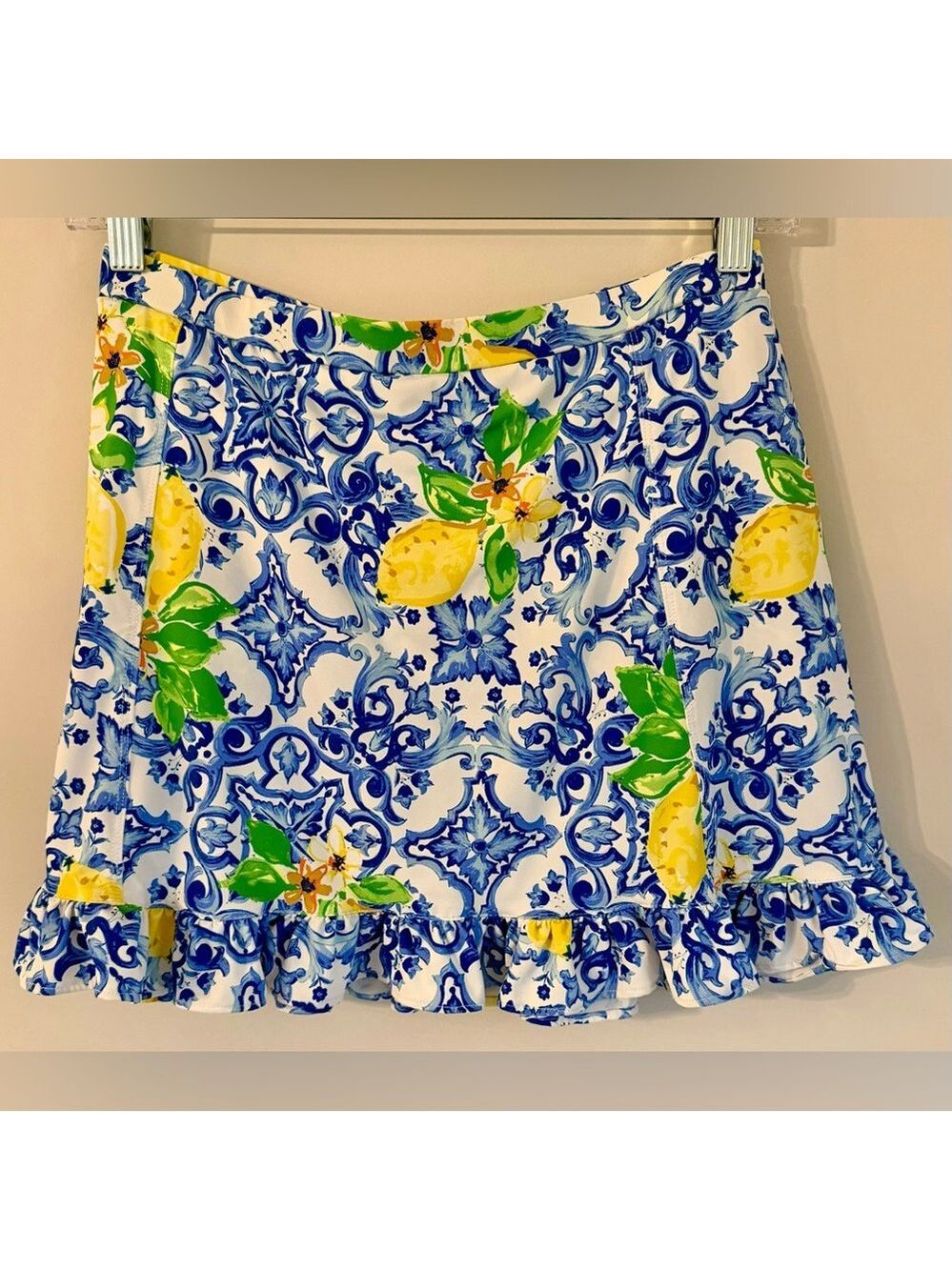 Kenny Dana Skort - Let’s Play in a cute lemon print - size XS / very nice 🍋 - Picture 3 of 12
